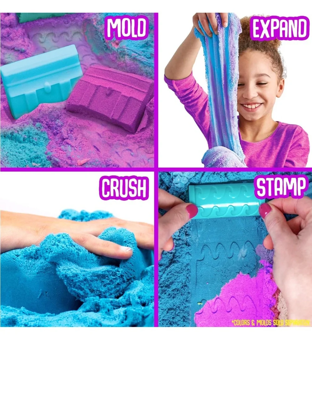Brand new, never opened 2 Jumbo pack Bubbleezz and Slimysand